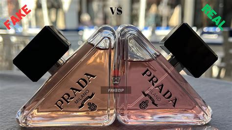 prada paradoxe fake vs real|authentic prada logo.